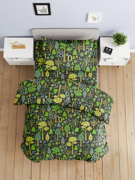 Изображение товара Комплект постельного белья Ночь нежна Считалочка 1.5сп 70x70 / 500444-1