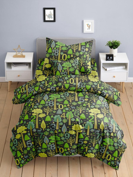 Изображение товара Комплект постельного белья Ночь нежна Считалочка 1.5сп 70x70 / 500444-1