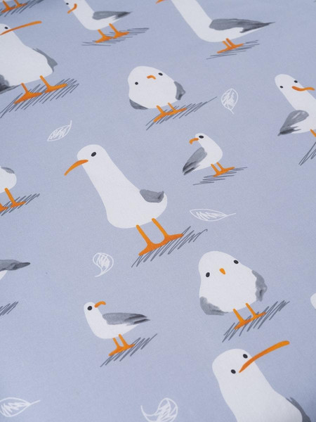 Изображение товара Комплект постельного белья Ночь нежна Чайка 1.5сп 70x70 / 500455-1+570741-2