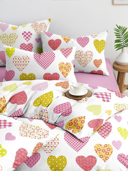 Изображение товара Комплект постельного белья Ночь нежна Эми Евро 50x70 / 20079-1+21141-36