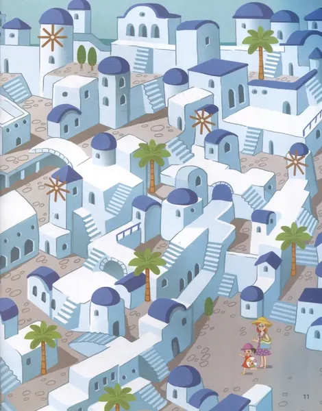 Изображение товара Развивающая книга Malamalama Удивительные лабиринты. По городам и странам, мягкая обложка