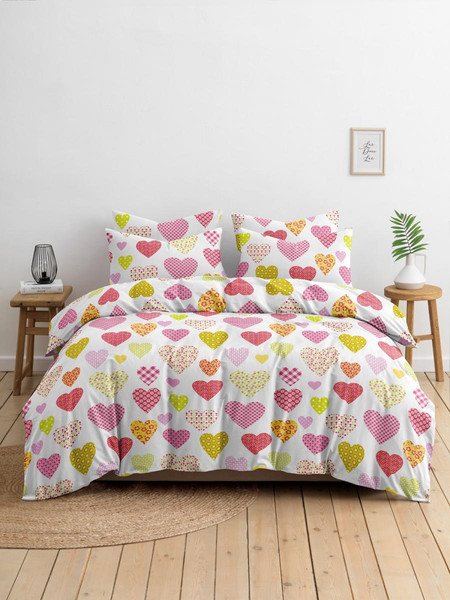 Изображение товара Комплект постельного белья Ночь нежна Эми Евро 50x70 / 20079-1+21141-36