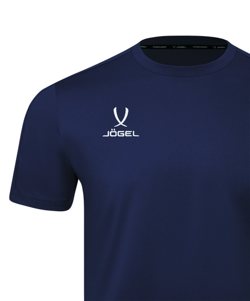 Изображение товара Футболка спортивная Jogel Premier PerFormDRY TRN CVC Tee (M, темно-синий)