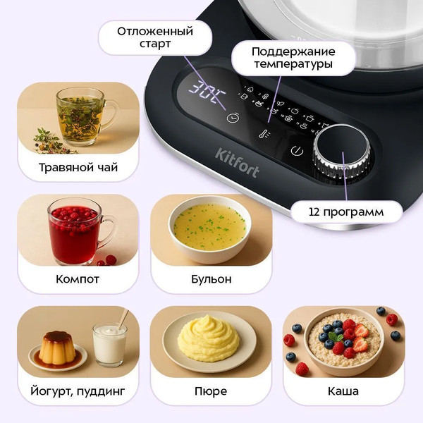 Изображение товара Электрочайник Kitfort КТ-6756