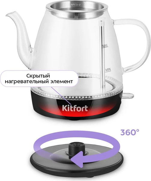 Изображение товара Электрочайник Kitfort КТ-6795