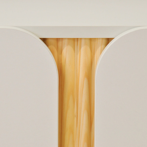 Изображение товара Тумба Dipriz Ola 4дв / Д.98029 (белый/лак)