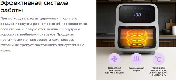 Изображение товара Аэрогриль Kitfort КТ-8147