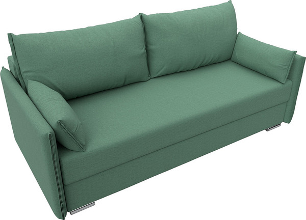 Изображение товара Диван Лига Диванов Сайгон / 124382 (рогожка амур зеленый)