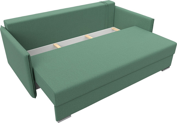 Изображение товара Диван Лига Диванов Сайгон / 124382 (рогожка амур зеленый)