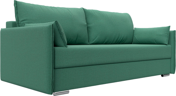 Изображение товара Диван Лига Диванов Сайгон / 124382 (рогожка амур зеленый)