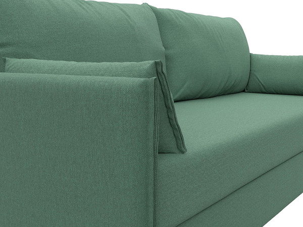 Изображение товара Диван Лига Диванов Сайгон / 124382 (рогожка амур зеленый)