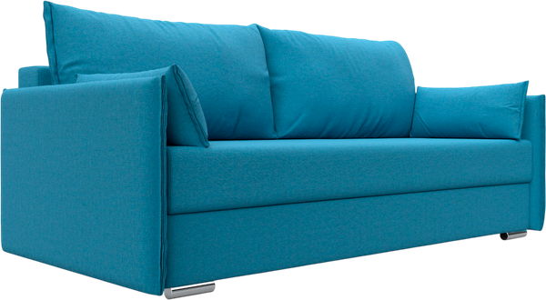 Изображение товара Диван Лига Диванов Сайгон / 125107 (рогожка амур голубой)