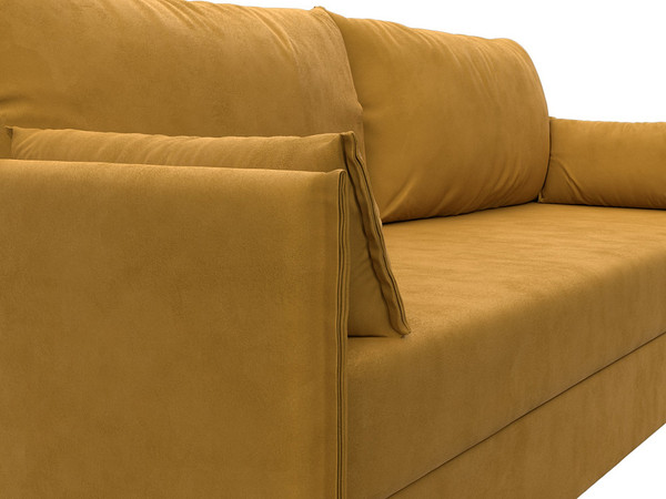 Изображение товара Диван Лига Диванов Сайгон / 127086 (велюр Brut 10 желтый)