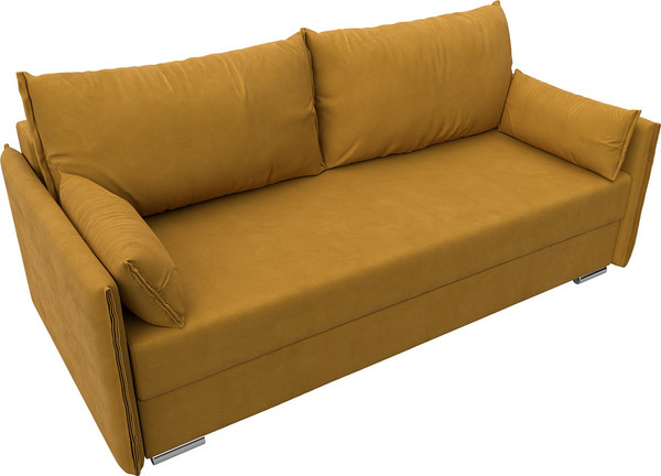 Изображение товара Диван Лига Диванов Сайгон / 127086 (велюр Brut 10 желтый)