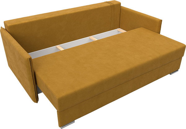 Изображение товара Диван Лига Диванов Сайгон / 127086 (велюр Brut 10 желтый)