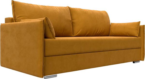 Изображение товара Диван Лига Диванов Сайгон / 127086 (велюр Brut 10 желтый)