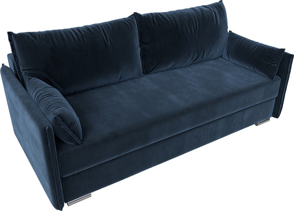 Изображение товара Диван Лига Диванов Сайгон / 127098 (велюр Tower 13 синий)