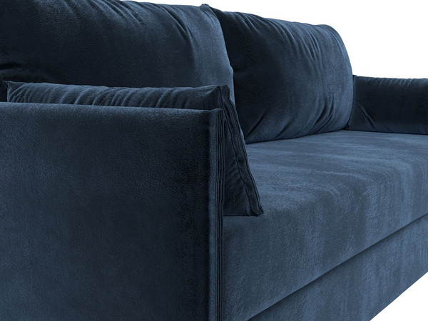 Изображение товара Диван Лига Диванов Сайгон / 127098 (велюр Tower 13 синий)