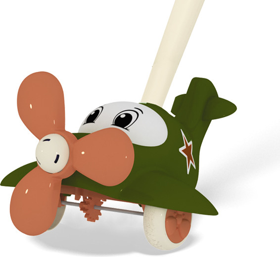 Изображение товара Игрушка-каталка Stellar Самолет / 02648