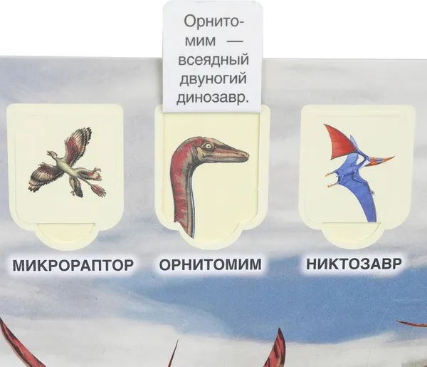 Изображение товара Развивающая книга Умка 50 окошек для малышей. Тайны динозавров (9785506099376)