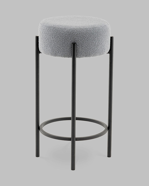 Изображение товара Табурет барный Stool Group Беккет / SSP 135-86041 (букле светло-серый)