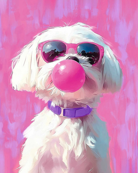 Изображение товара Набор алмазной вышивки Феникс+ Бабл-пес / 70793