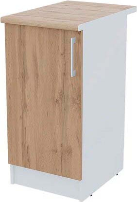 Изображение товара Шкаф-стол кухонный Горизонт Мебель Настя 400 (дуб вотан)