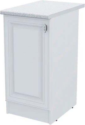 Изображение товара Шкаф-стол кухонный Горизонт Мебель Настя 400 (белый софт)