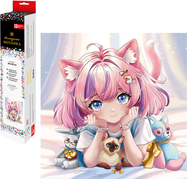 Изображение товара Набор алмазной вышивки Феникс+ Малышка в лучах / 70803