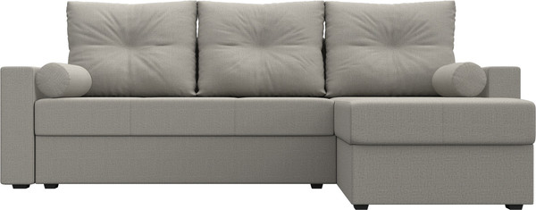 Изображение товара Диван угловой Лига Диванов Верона Лайт правый / 125975 (рогожка амур бежевый)