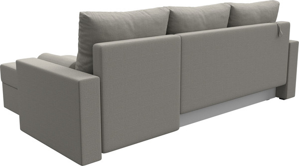 Изображение товара Диван угловой Лига Диванов Верона Лайт правый / 125975 (рогожка амур бежевый)