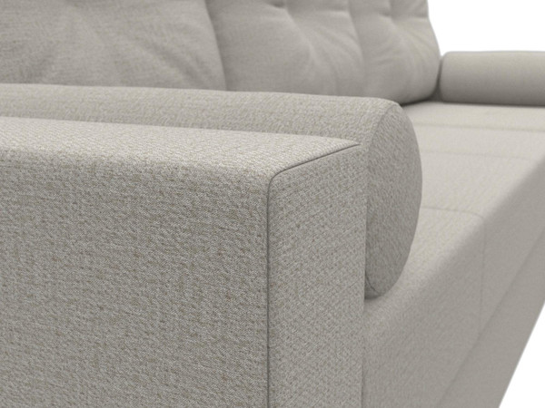 Изображение товара Диван угловой Лига Диванов Верона Лайт правый / 125975 (рогожка амур бежевый)