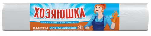 Изображение товара Пакеты фасовочные Хозяюшка Для заморозки (100шт)