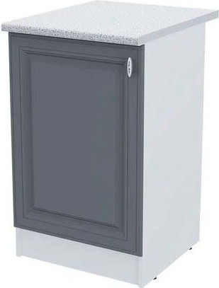 Изображение товара Шкаф-стол кухонный Горизонт Мебель Настя 500 (графит софт)