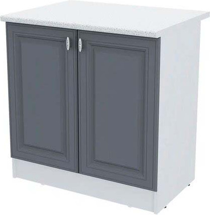 Изображение товара Шкаф-стол кухонный Горизонт Мебель Настя 800 (графит софт)