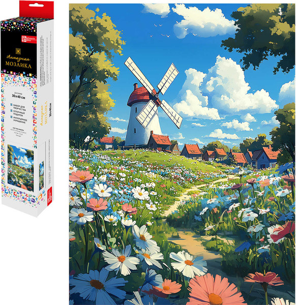 Изображение товара Набор алмазной вышивки Феникс+ Мельница / 70813