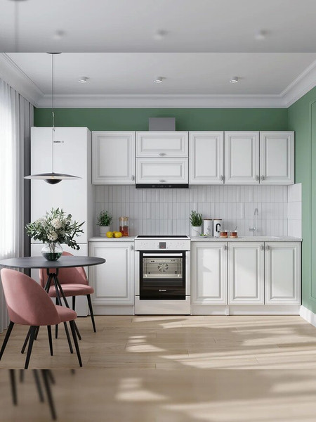 Изображение товара Шкаф навесной для кухни Горизонт Мебель Настя 400 (белый софт)