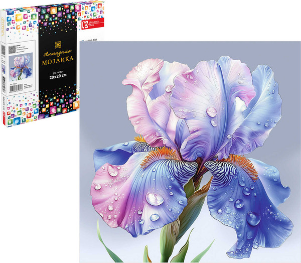 Изображение товара Набор алмазной вышивки Феникс+ Ирис / 70827