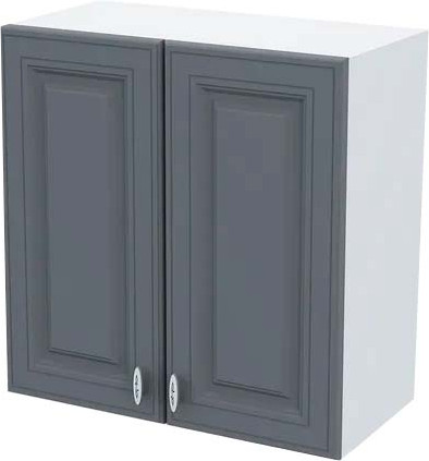 Изображение товара Шкаф навесной для кухни Горизонт Мебель Настя 600 (графит софт)