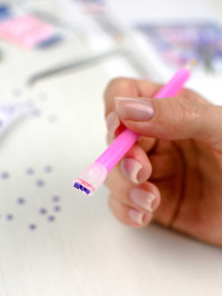 Изображение товара Набор алмазной вышивки Феникс+ Девочка с котенком / 70841