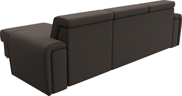 Изображение товара Диван угловой Лига Диванов Лига-025 правый / 122888 (рогожка амур коричневый)