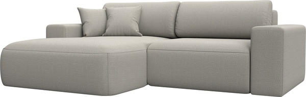 Изображение товара Диван угловой Лига Диванов Лига-036 НПБ Классик левый / 125464L (рогожка амур бежевый)