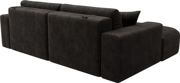 Изображение товара Диван угловой Лига Диванов Лига-036 НПБ Классик левый / 127728L (велюр Brut 17 коричневый)