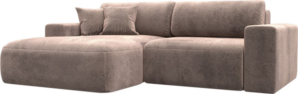 Изображение товара Диван угловой Лига Диванов Лига-036 НПБ Классик левый / 127735L (велюр Tower 05 бежевый)