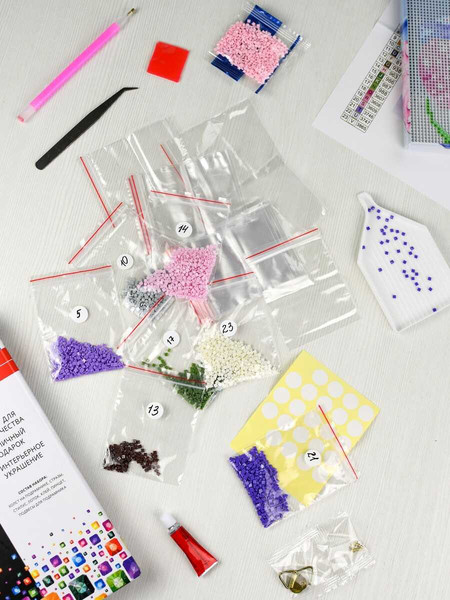 Изображение товара Набор алмазной вышивки Феникс+ Роскошная роза / 70851