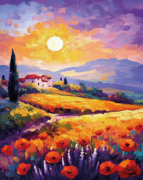 Изображение товара Набор алмазной вышивки Феникс+ Тоскана / 70860