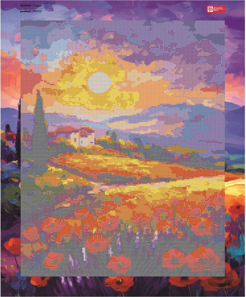 Изображение товара Набор алмазной вышивки Феникс+ Тоскана / 70860
