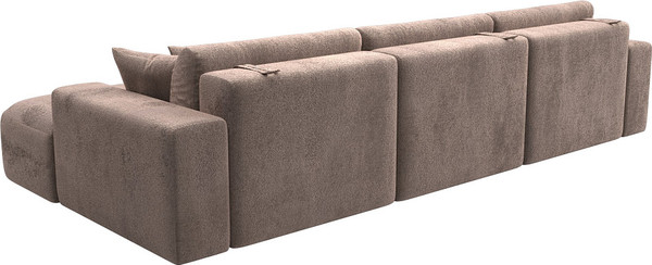 Изображение товара Диван угловой Лига Диванов Лига-036 НПБ Классик Лонг правый / 127795 (велюр Tower 05 бежевый)