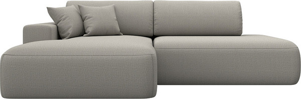 Изображение товара Диван угловой Лига Диванов Лига-036 НПБ Модерн левый / 125472L (рогожка амур бежевый)