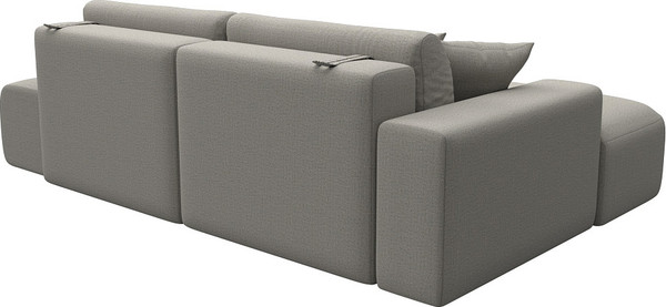 Изображение товара Диван угловой Лига Диванов Лига-036 НПБ Модерн левый / 125472L (рогожка амур бежевый)